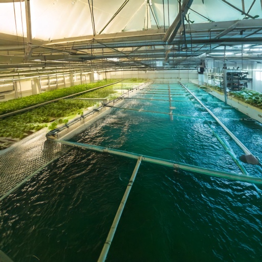 Firefly commercial Aquaponics fish farm farm inside a one story building 90479 Firefly commercial Aquaponics fish farm farm inside a one story building 90479